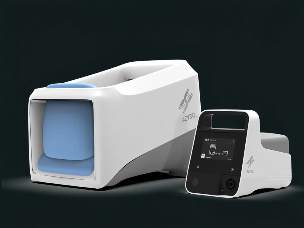 Azyro Bioelectronic Application System, 360-degree view